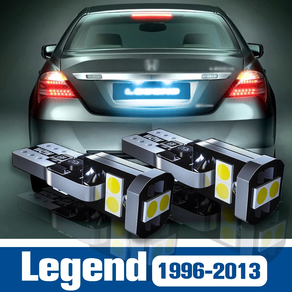 

2x LED License Plate Light Lamp Accessories Canbus For Honda Legend 1996-2013 2002 2003 2004 2005 2006 2007 2008 2009 2010 2011