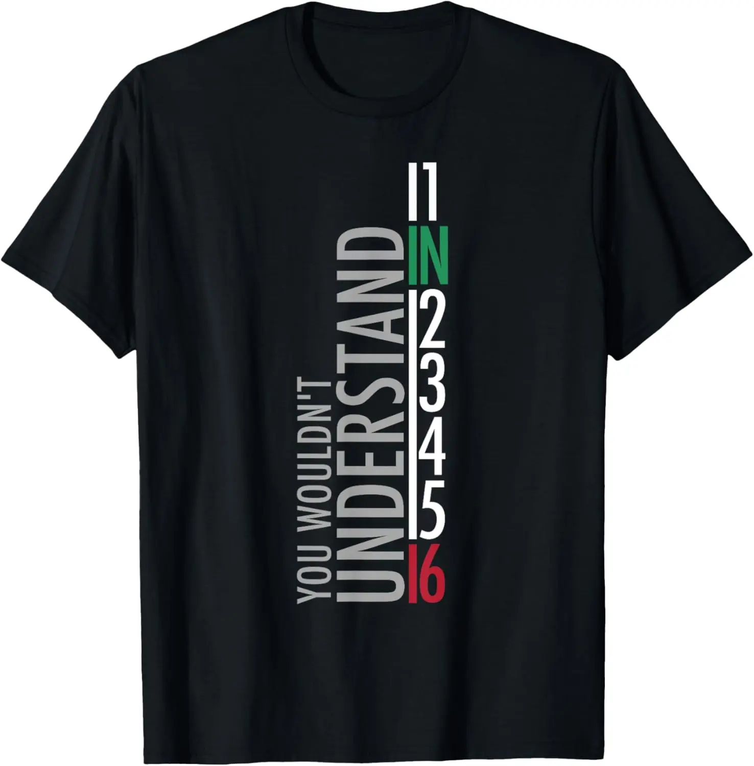

1N23456 Motorcycle Gear Shift Motorcyclist T-Shirt