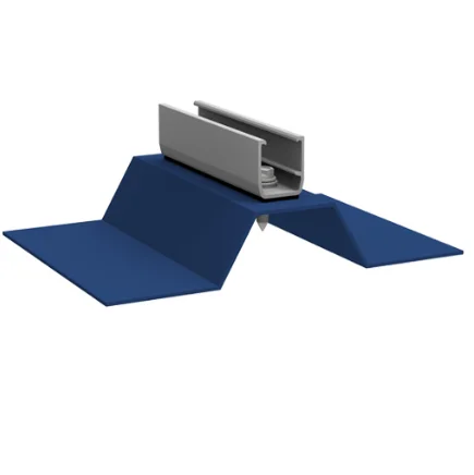 Metal Roof PV System Aluminum Mini Rail, Solar Panel Accessories, Anti-Rust Solar Energy Hardware Parts for Long-Term Outdoor So
