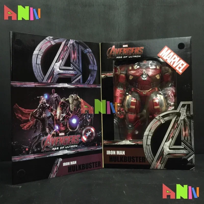 

33cm Hot Selling Marvel Iron Man Anti Hulk Armor Avengers Alliance 2 Hulk Hulk Hulk Model Decoration Doll Doll Gift Handicr