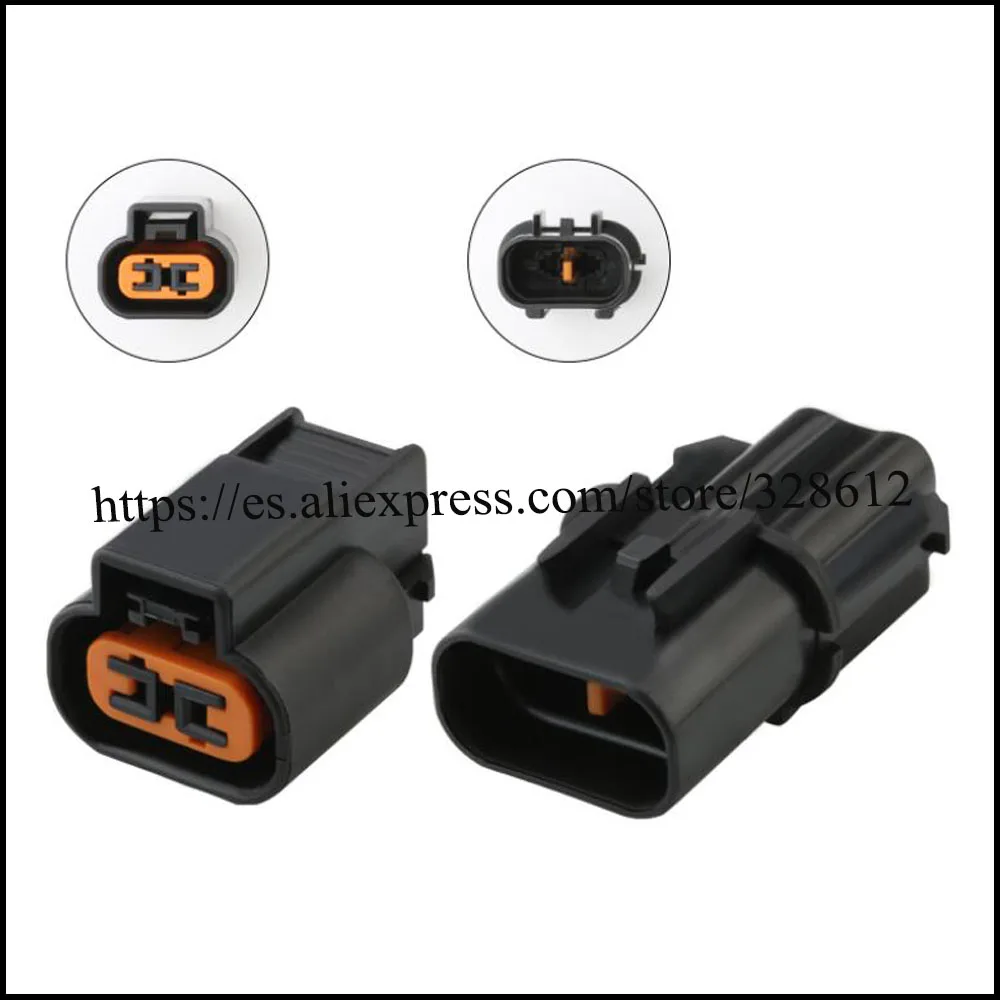 100SET DJ7023AY-2.2-11/21 car wire female connector Harnes cable 2 pin automotive waterproof plug Include terminals seal