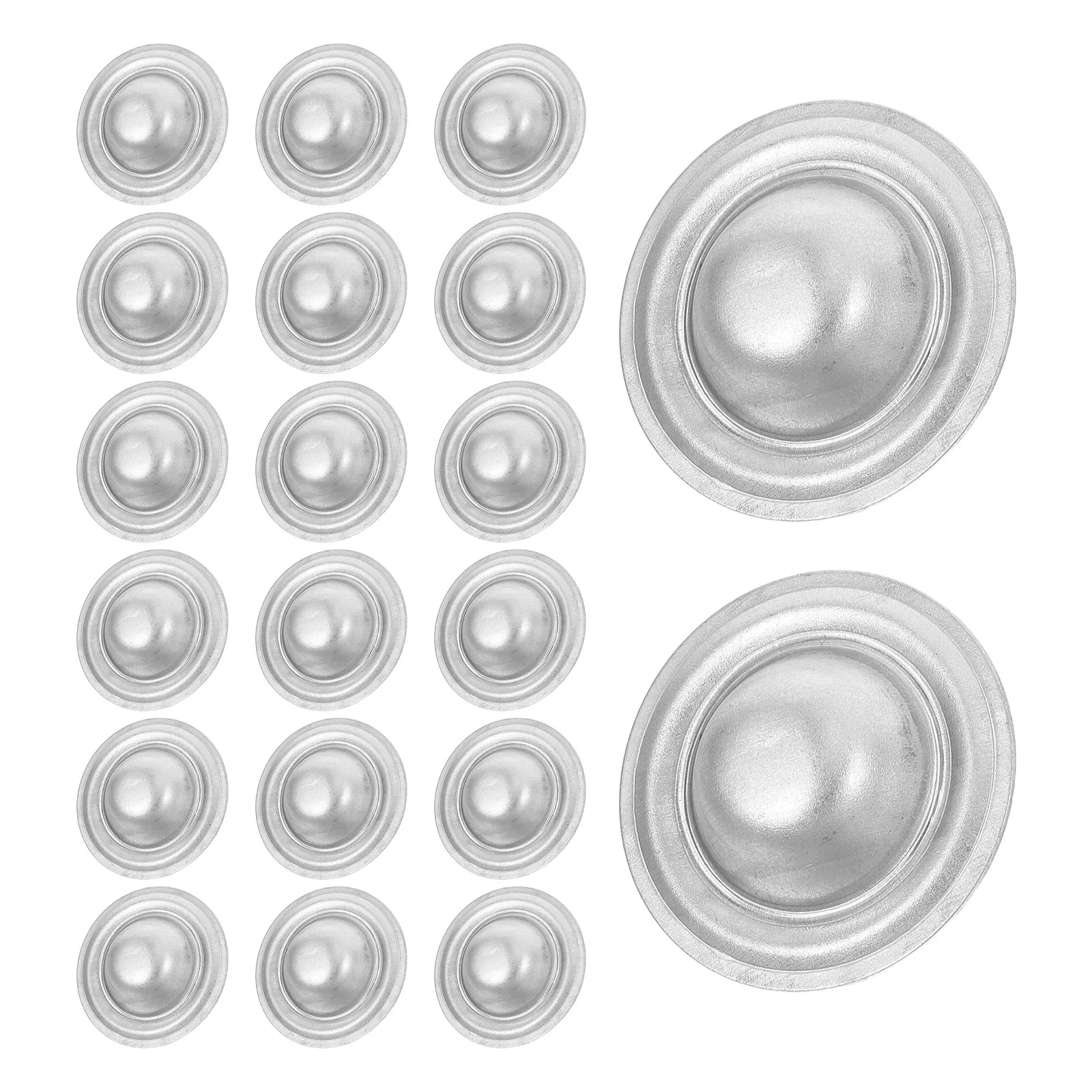 200Pcs Metal Roof Screw Caps White Covers Leak Repair Strip Damaged Screws for Home Improvement Maintenance Screw Cap Covers