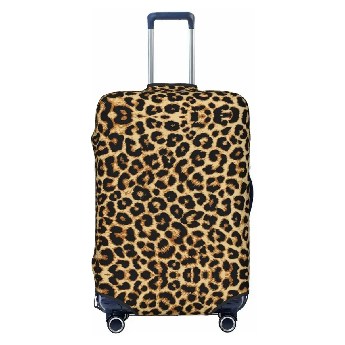 

Изготовленный на заказ тропический дикий животный леопардовая кожаная текстура чехол для чемодана моющиеся дорожные чехлы для багажа для 18-32 дюймов