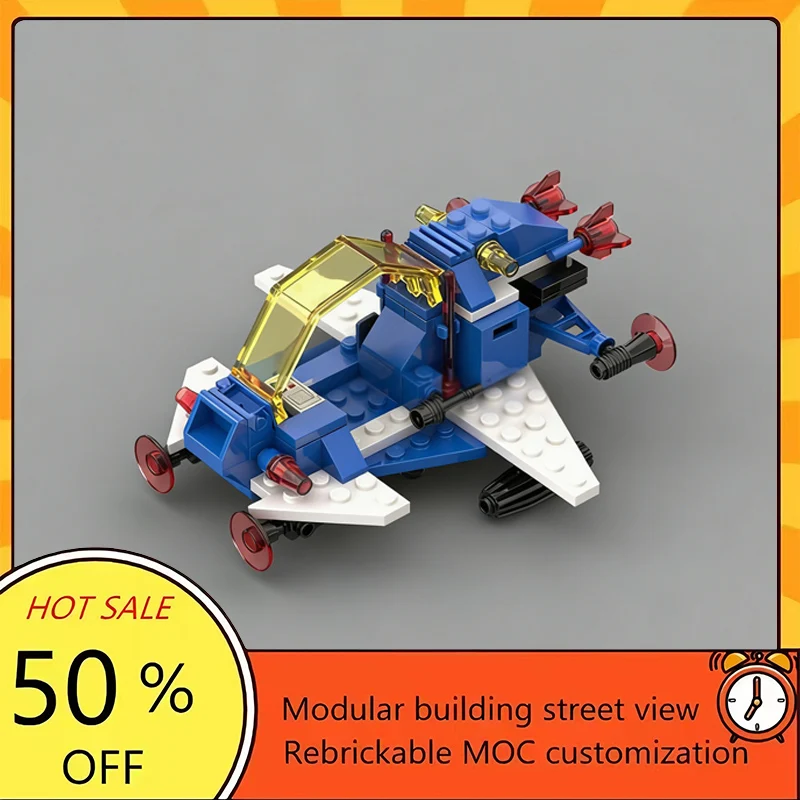 

Набор из 101 детали: Популярная модель космического корабля из фильма «Звездные войны», конструктор MOC, модульные технологичные блоки, подарок на праздник, игрушка для сборки, детский набор