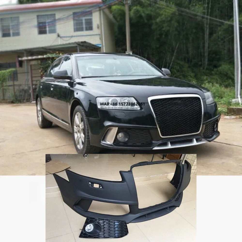 

PP Material RS6 Style Front Bumper for A6 2008