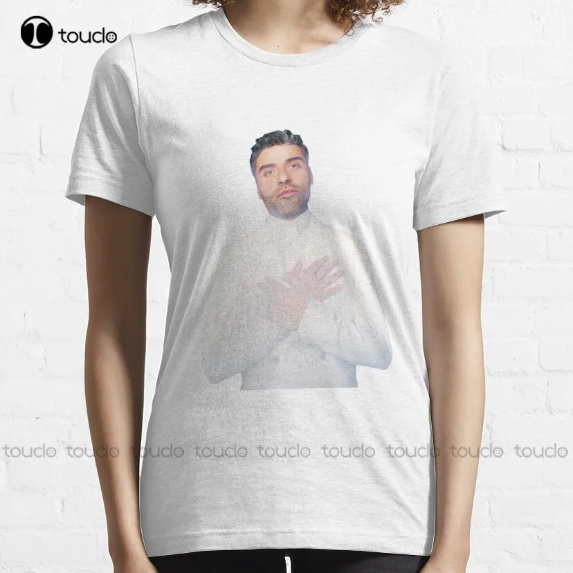 Oscar Isaac Magazine Cover Classic T-Shirt Cute Shirts For Women Women Shirts Digital Printing Harajuku Streetwear New Popular