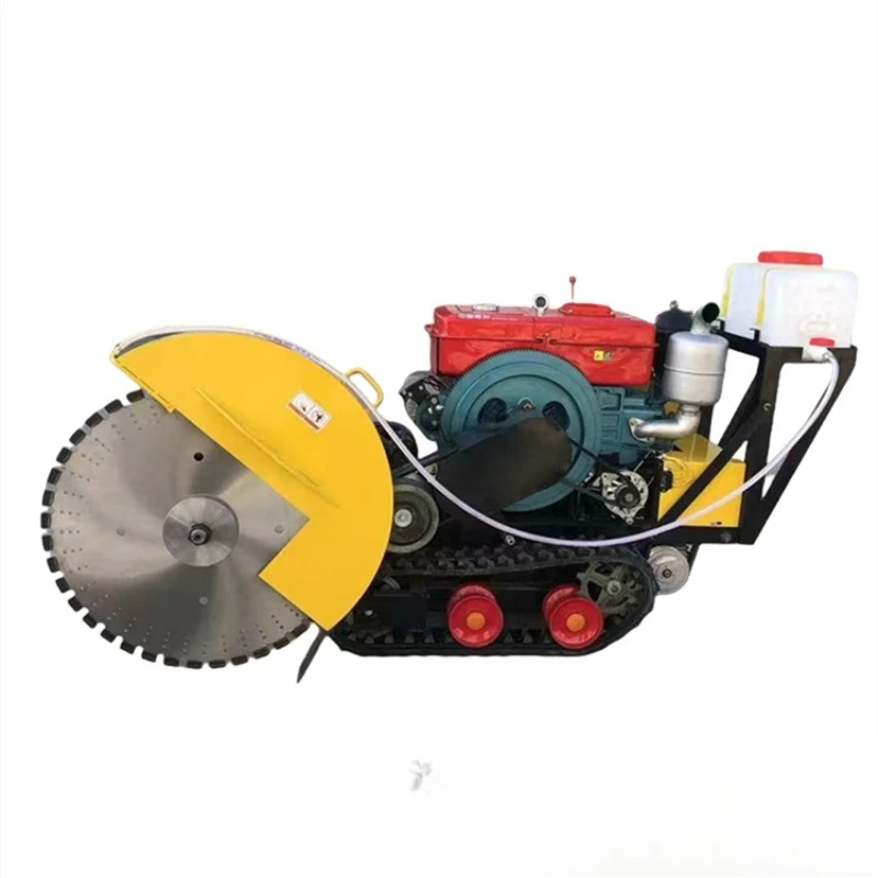 

Crawler road cutting machine Self-walking road cutting machine Remote control road sewing machine