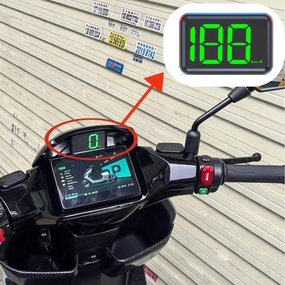 GPS HUD Digital Head Display Digital Speedometer KMH MPH Speed Meter Plug & Play for Car Truck Motorcycle Auto Accessories