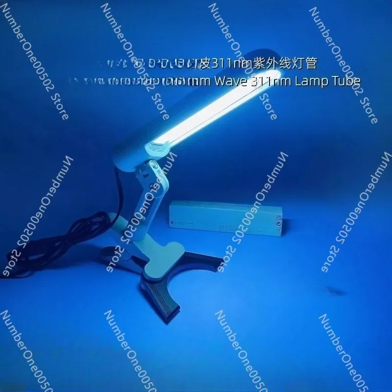 311Nm narrow spectrum medium wave PL-S 9W/01/2P lamp with scientific research test clip lamp