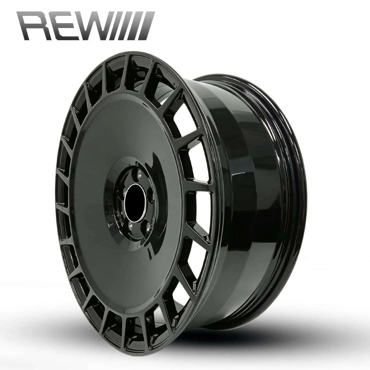 Black Wheels 19-22 Inch 5x112, Flat Sealed Central Concave Rim Structure, Dynamic Balanced Stable Long Distance Driving Rim