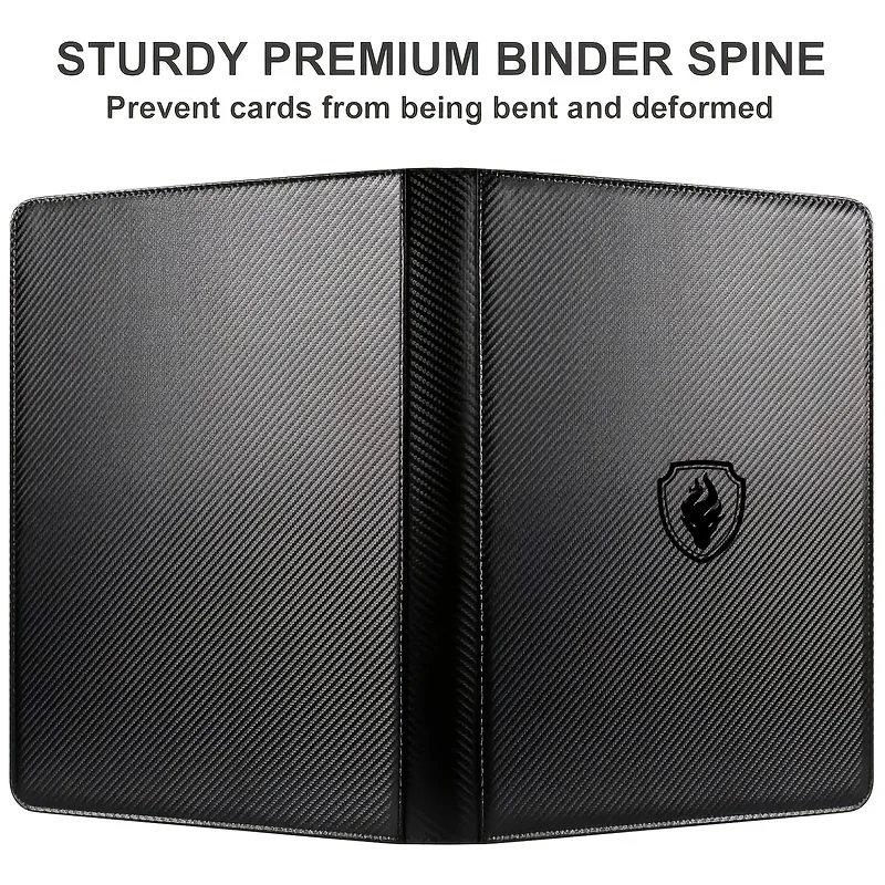 مجلد بطاقات التداول 1024 جيوب، مجلدات حامل بطاقات ممتازة مكونة من 16 جيوب، ألبوم بطاقات التحميل الجانبي لبطاقة YuGiOh، MTG، TCG #3