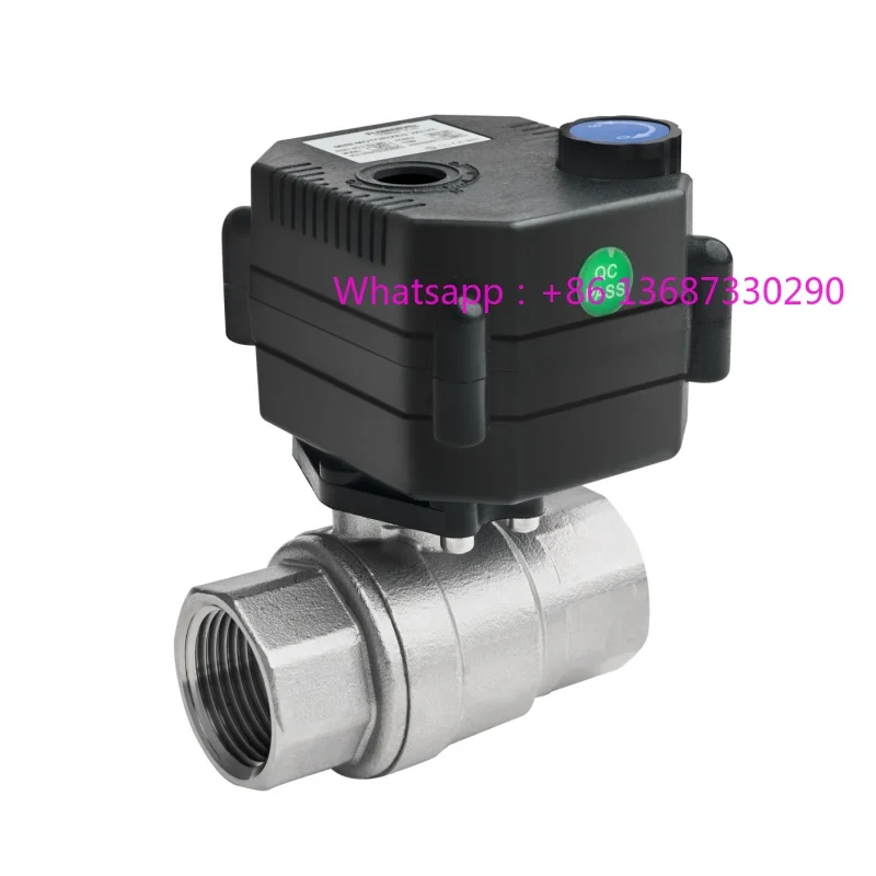 

DN15 1/2 дюйма 20 3/4 дюйма DN25 1 дюйм 12 В 24 В электрический привод шаровой кран с дистанционным управлением