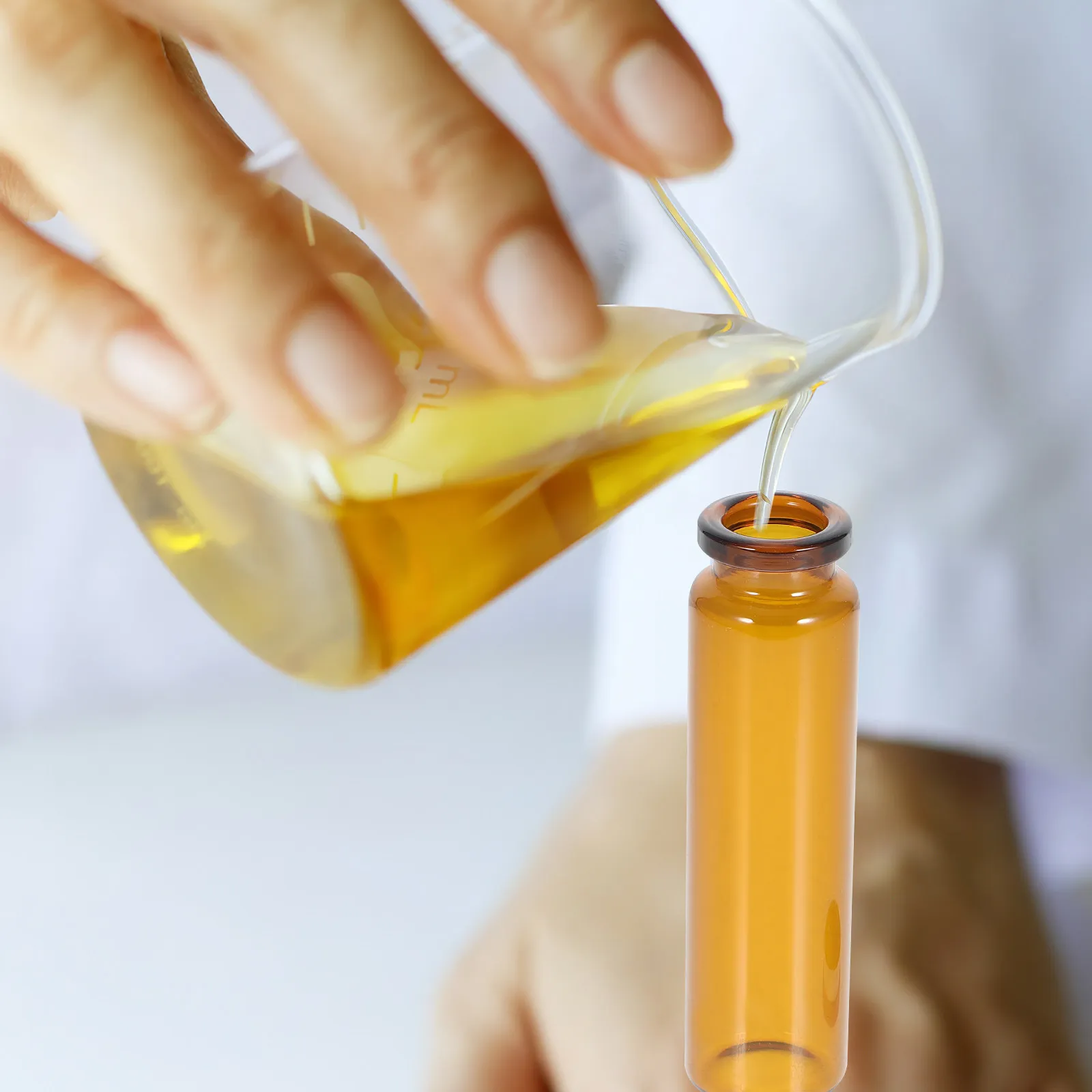 

25 шт. стеклянных флаконов для образцов, профессиональные лабораторные емкости для реагентов, лекарственных порошков, контейнеры для образцов