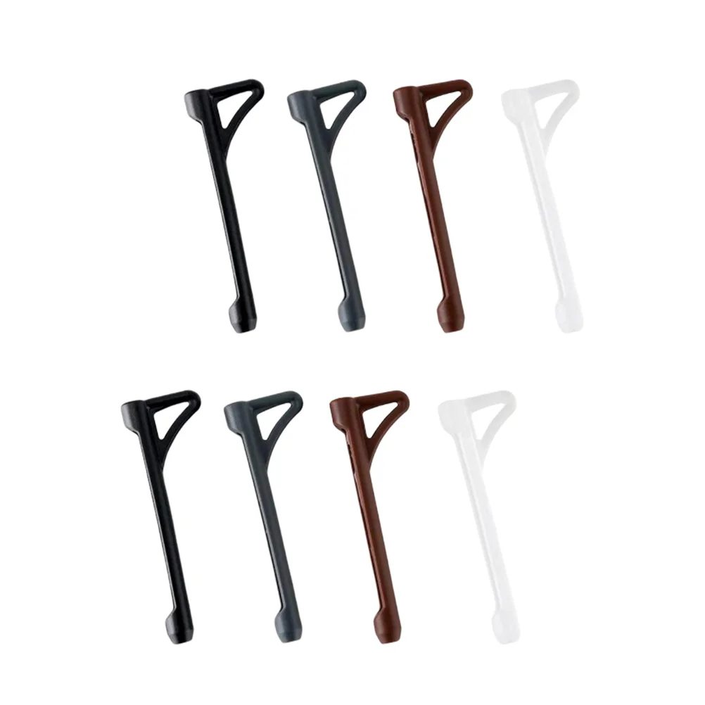 النظارات غطاء الساق سيليكون المضادة للانزلاق الأذن الجوارب للرياضة ارتداء اليومي Sweatproof لمط النظارات الملحقات