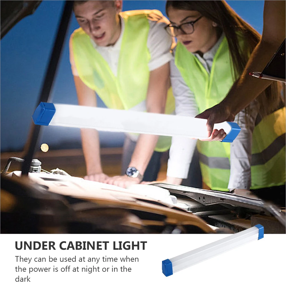

1 set USB Charging Emergency Light LED Desk Lamp for Bedroom Home Dormitory Closet Under Counter Kitchen Camping Practical Thin