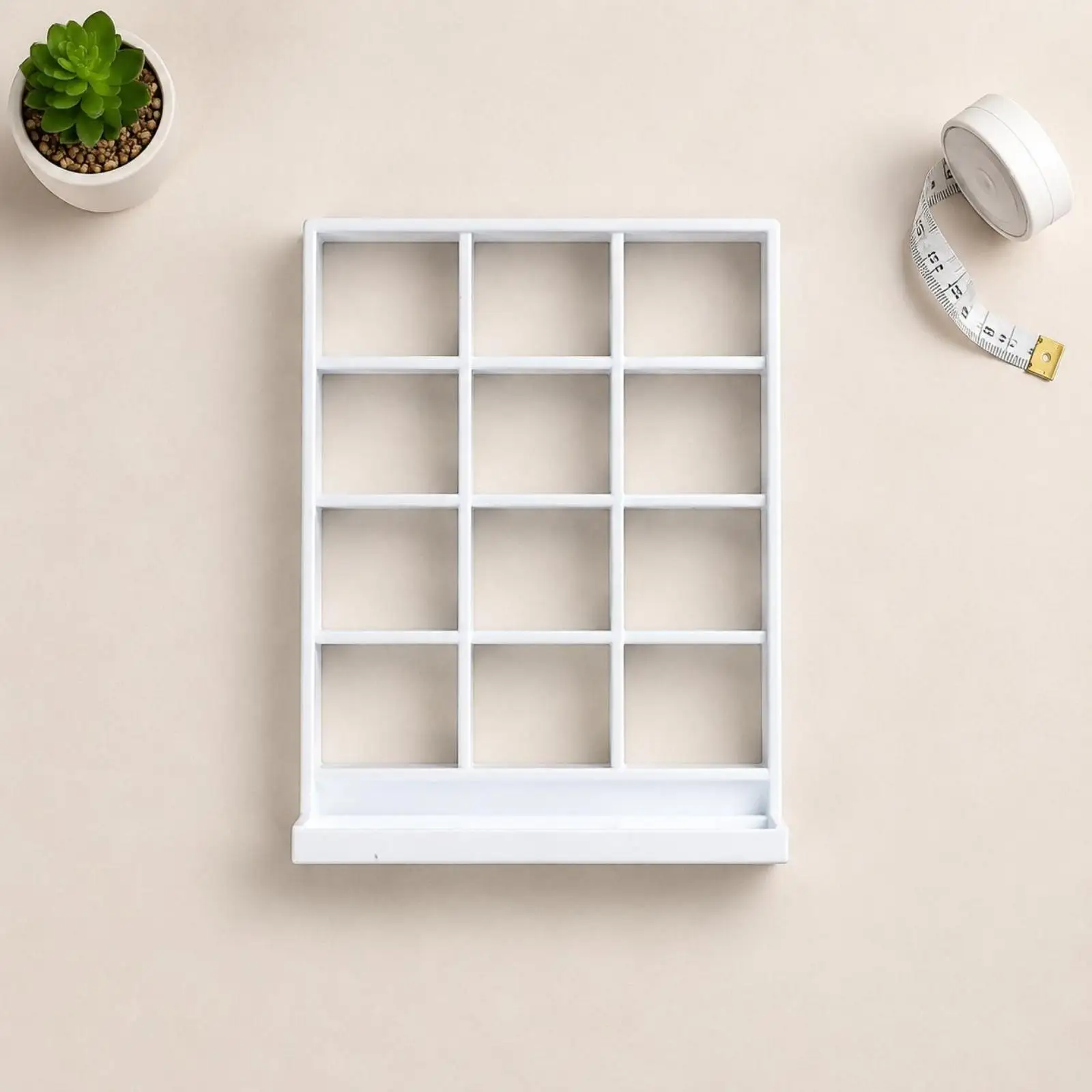 Miniature Window Frame Widened Dollhouse Model Window Rectangular Home Decoration