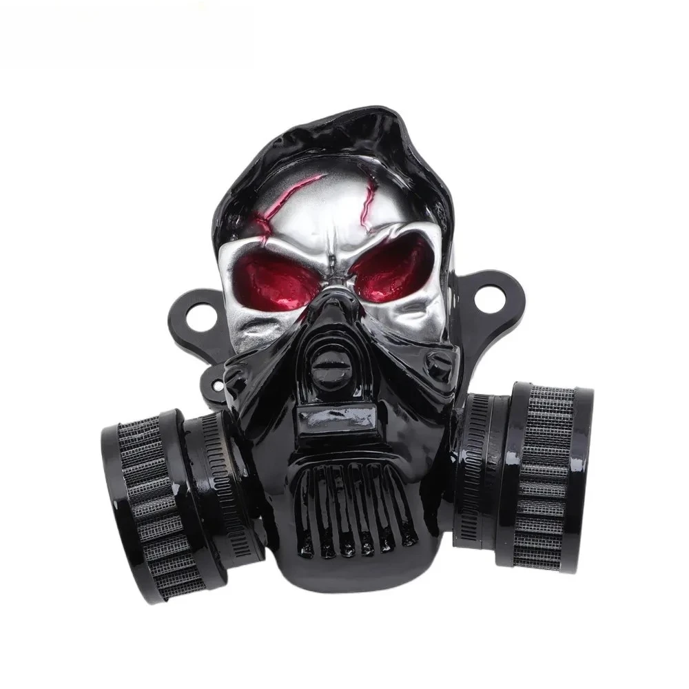 Motor cycle Han dmade Skull High Flow Air Cleaner Filter Intake Fit Sportster 48 72 XL883 XL1200 2004-2019