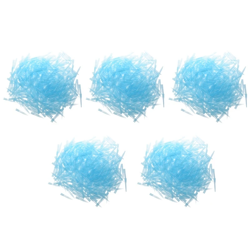 

ABFT-Blue Transparent 1000UL 1Ml Lab Liquid Pipette Pipettor Tips 2500 Pcs