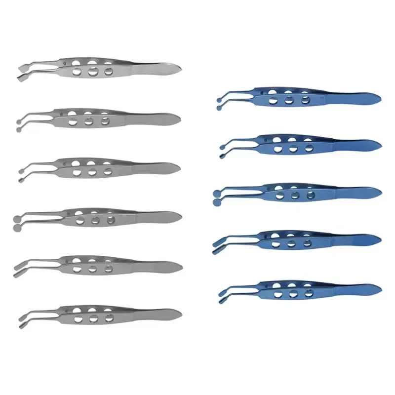 Stainless Steel Titanium Alloy Massage Forceps Meibomian Gland Compressor Meibum Expressor Eyelid Tool Ophthalmic Instrument