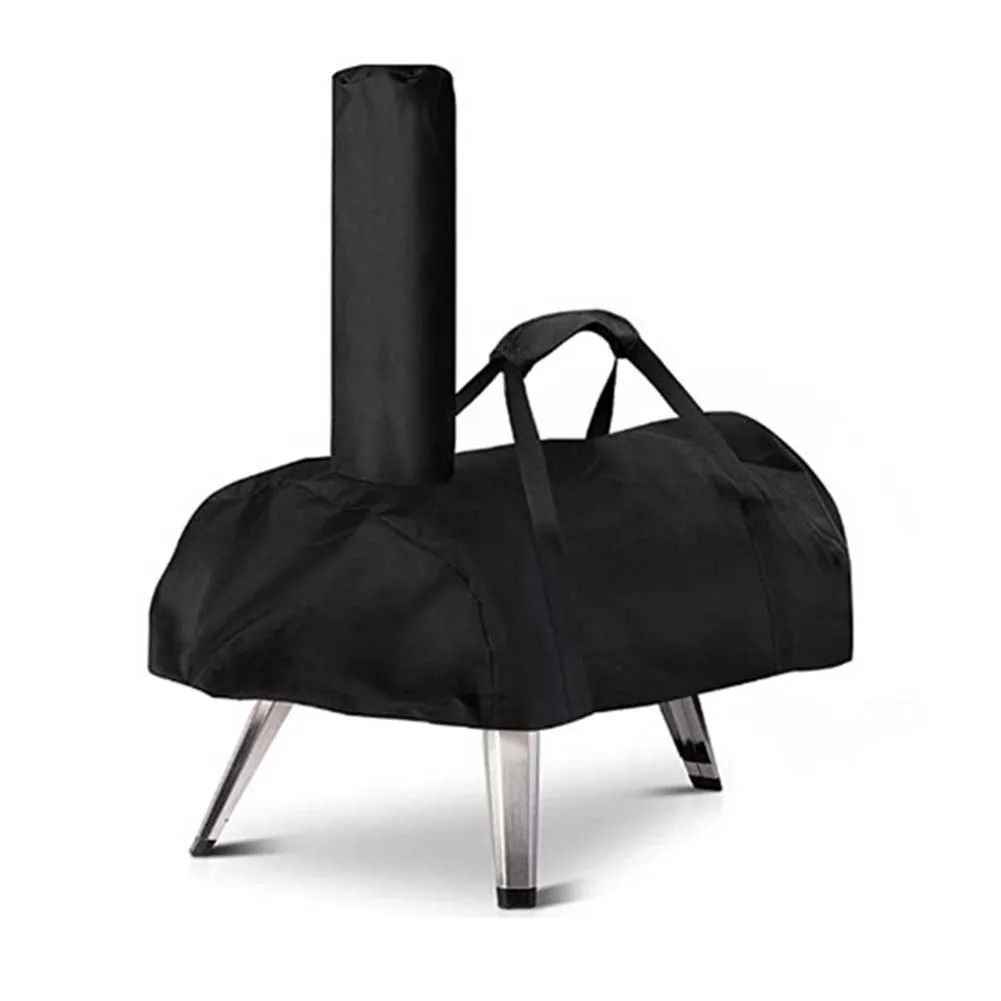 

Durability Outdoor Pizza Oven Cover Heavy Duty Pizza Oven Cover Padded Handle Storage Bag Included Cracking Resistance RV Travel