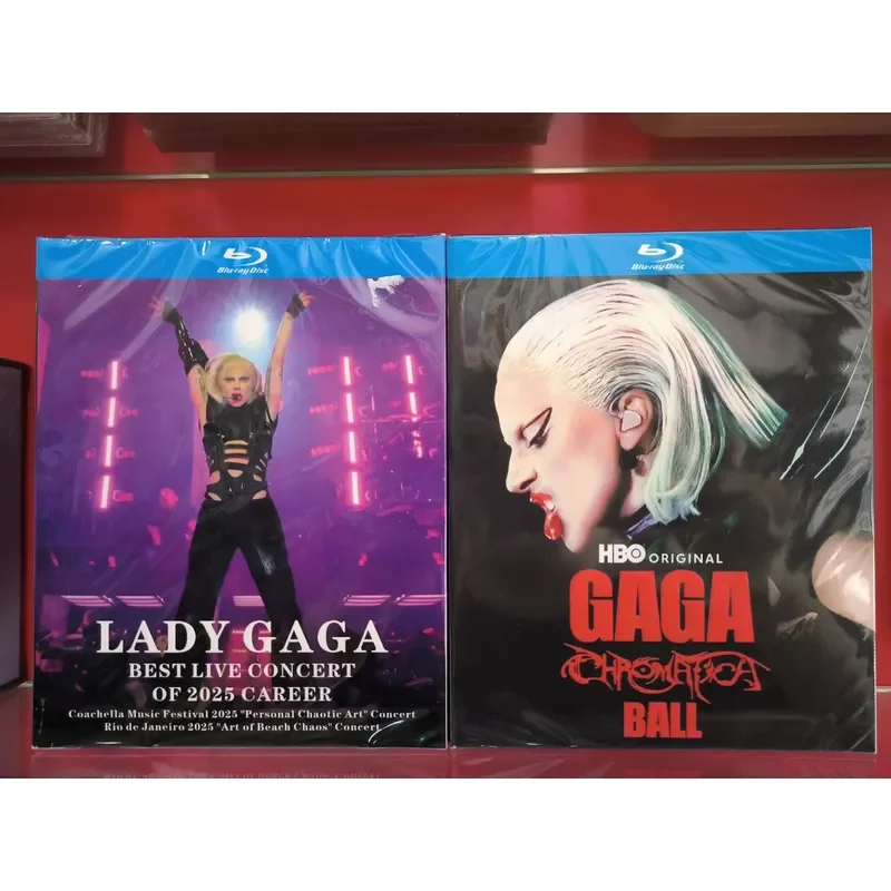 Reddy Gaga Concert Blu-ray BD High Definition Music Video Disc Collection