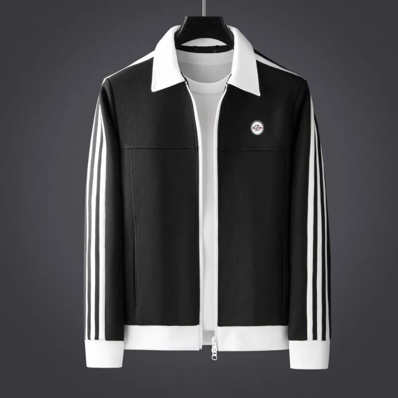 Men's Clothing Autumn and Winter high quality Fashion Brand Personalized Printing Casual Handsome Light Luxury Men's suit