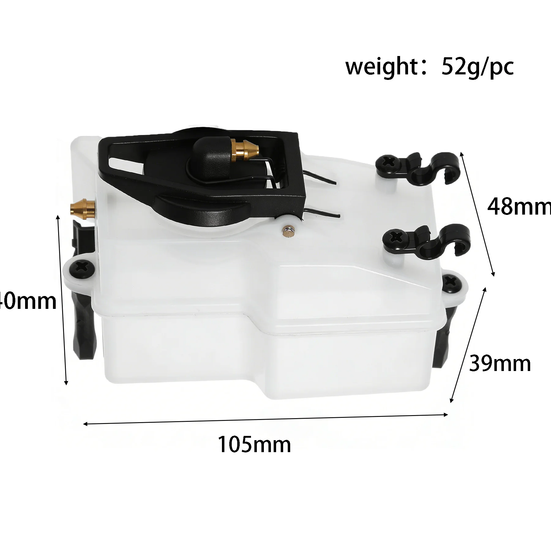 RC Fuel Tank Spare Parts 125CC For HSP 94760 94761 94762 94763 94766 94885 94862 94866 1/8 RC Model Cars Spare Parts