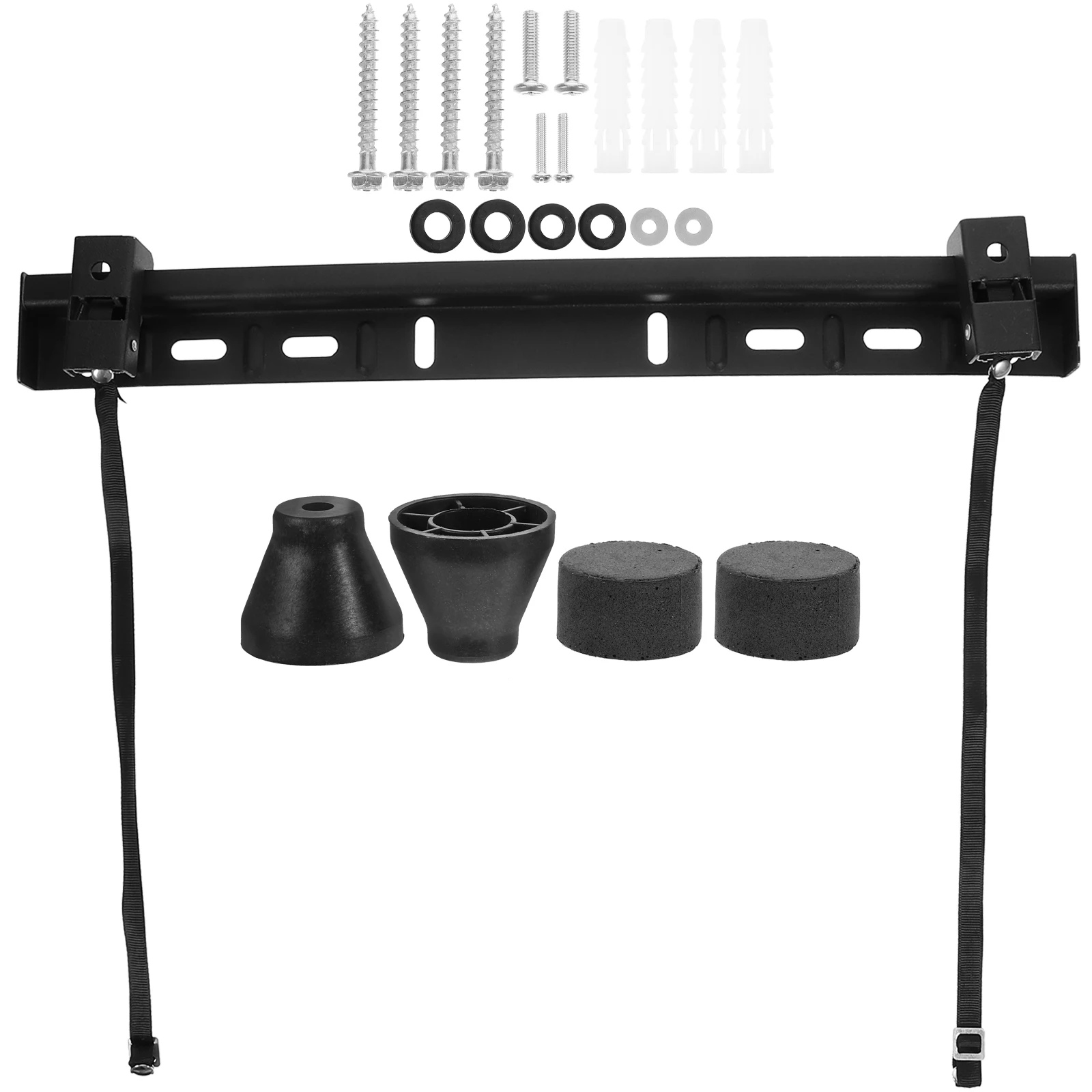 

L-Shaped Wall No Drill 32-65 Inch Mount Stand Bracket No Screws Wall Hanging Renter Friendly Studless Mount