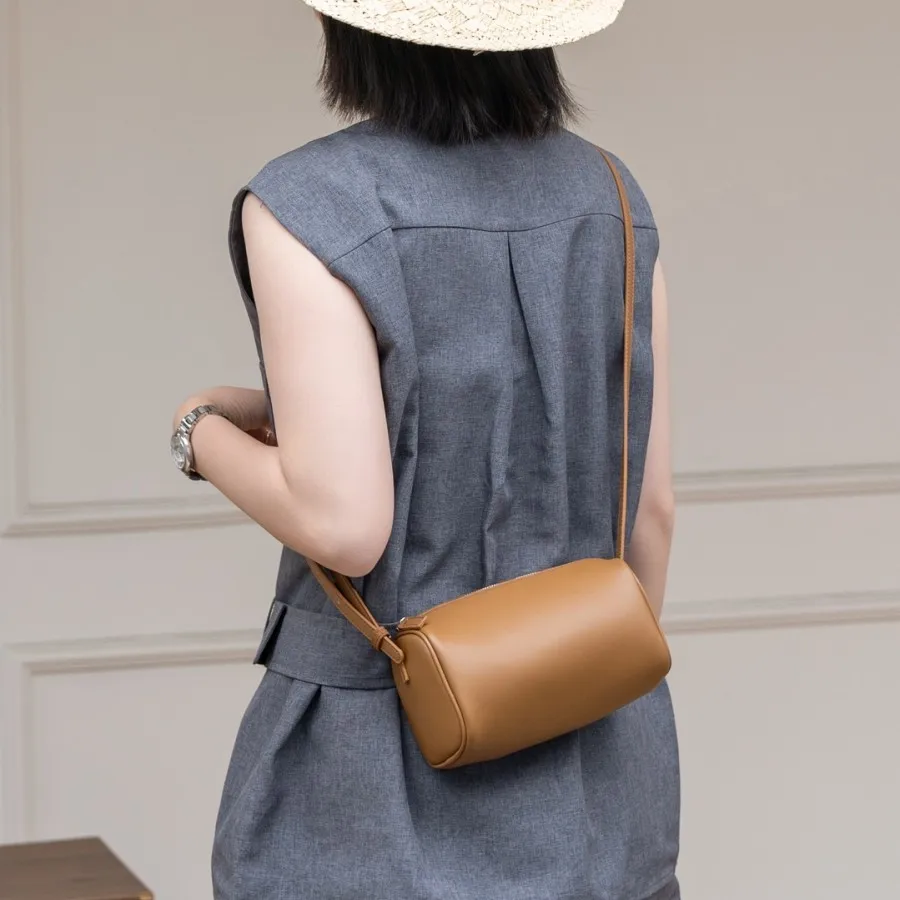 牛革本革高級ハンドバッグ女性クロスボディバッグショルダーバッグ女性バッグファッションバッグ小さな電話バッグ-2026-新しい