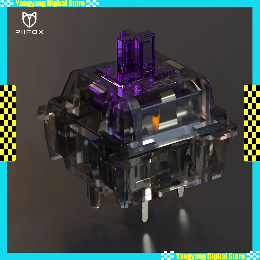 

PIIFOX Pink Oriole Dark Oriole Axis 42gf Линейный триггер с быстрым отскоком Механический переключатель клавиатуры Профессиональные игровые аксессуары