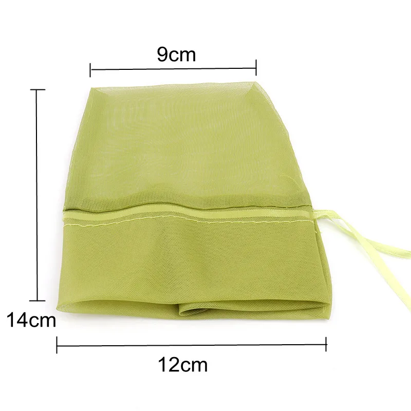 35pcs Colored Solid Mesh Bags Candy Dry Bouquet Flower Drawstring Transparent Bags for Wedding Christmas Decoration Festival