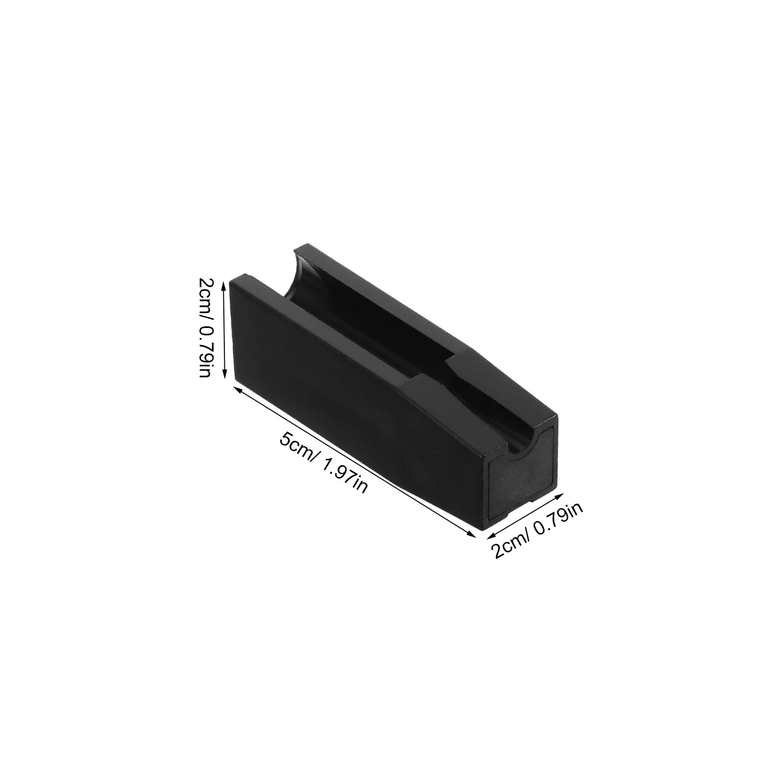 6Pcs Professional Eyebrow Pencil Sharpener Slot Assistant Aid for Duck-Billed Nib Precision Pencil Trimmer Slot
