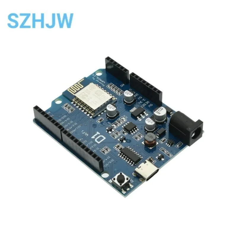ESP-12 WeMos D1 R3 CH340 CH340G WiFi Development Board Based ESP8266 Shield Smart Electronic PCB For Arduino Compatible IDE