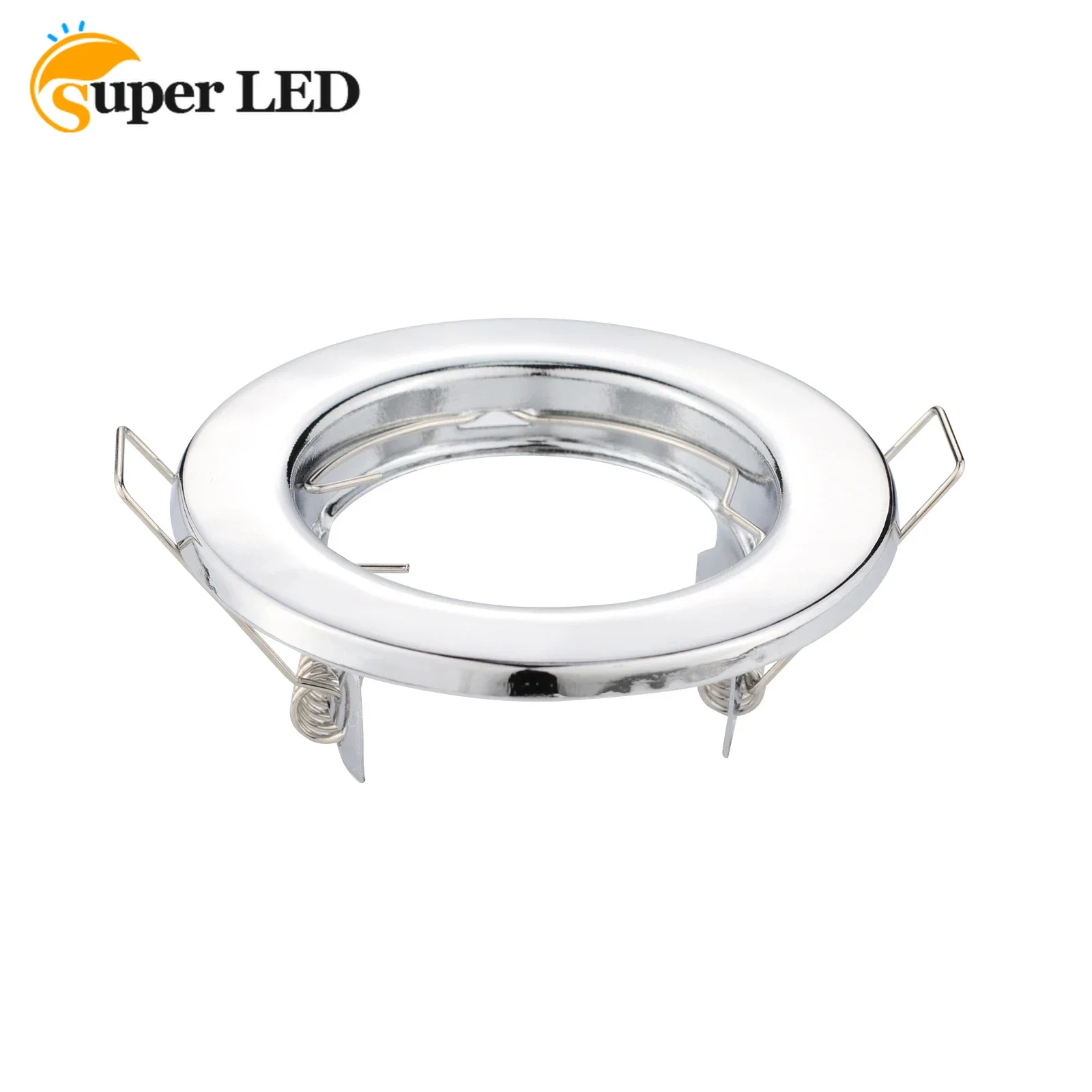 High Quality GU10 MR16 Fitting Round Ceiling Recessed LED Downlight Lamp Holder Fixture Trim Ring