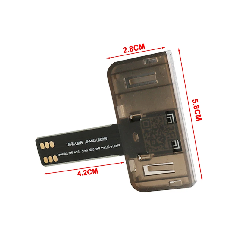 1 шт. адаптер SIM-карты устройство чтения SIM-карт Mini SIM Nano для телефона Android (Plug And Play) аксессуары мобильных Фото №4