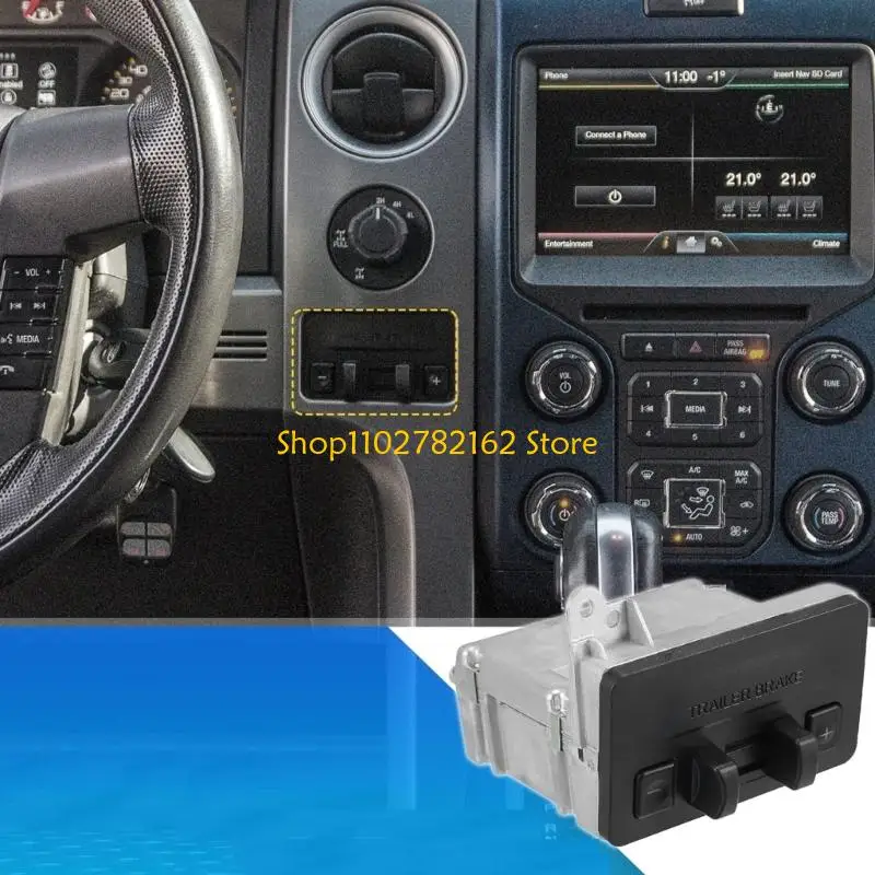 547B Dashboard Mounted Trailer Brake Control Module BL3Z19H332AA BL3Z2C006BB
