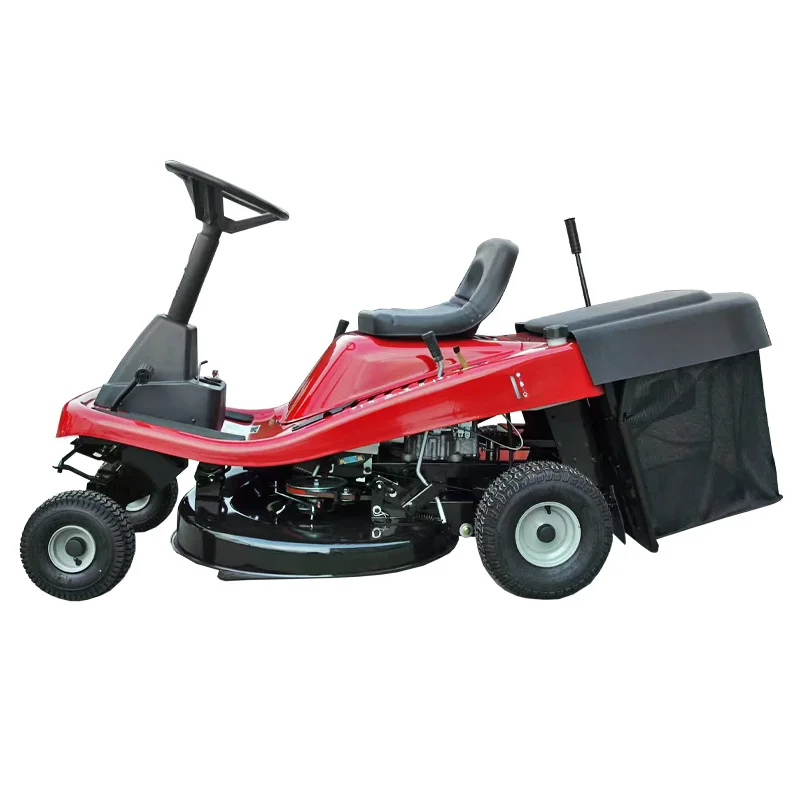 Lndustrial-grade Four-stroke Ride-on Lawn Mower with Large Capacity 41-inch Cutting Width and High-torque Engine