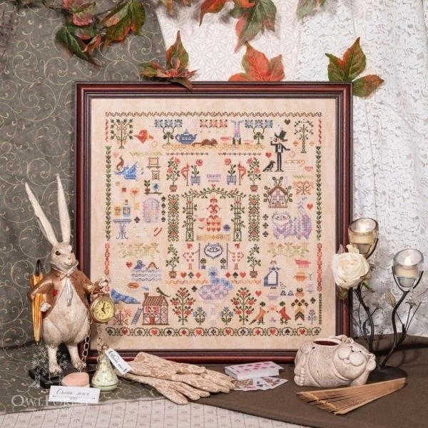 Cross stitch set embroidery kits thread embroidery by numbers Cross-stitch embroidery tools Alice in Wonderland