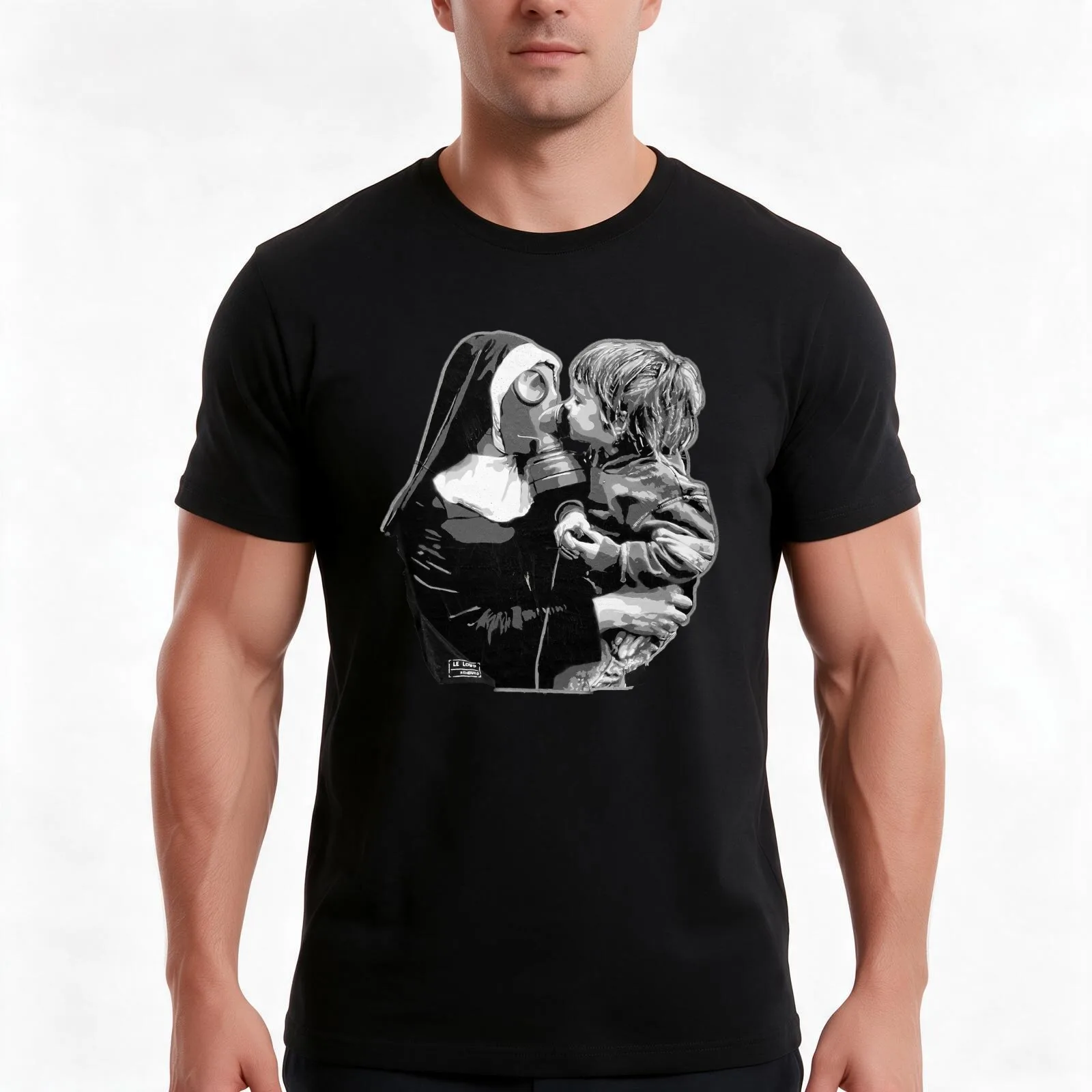 Streetart Identity Spraypaint LeLoup Hamburg T-Shirt Summer Casual Cotton Tee Oversized Streetwear Tops Vintage Graphic Print