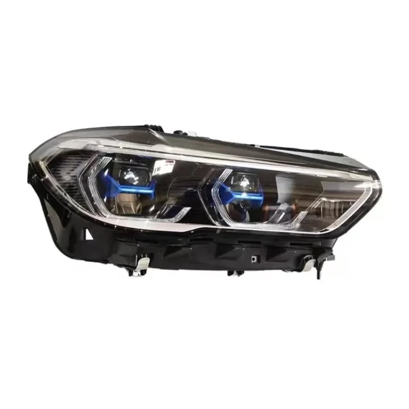 

Suitable for X5X6 headlights modified led daytime running lights, car running water steering laser headlights