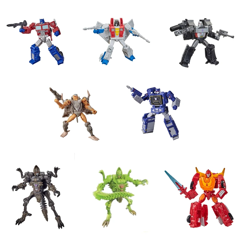 Takara Tomy Transformers Toys War for Cybertron:Kingdom Core Class Optimus Prime Classic Action Figures Autobots Collectible