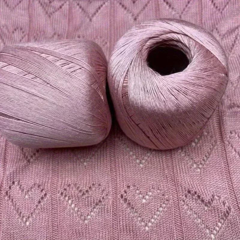 50g Silk Lace Cotton Milk Crochet Yarn Baby Hand-Knitted Warm Soft Knitting Thread for Hand Knitting Supplies Cross Stitch