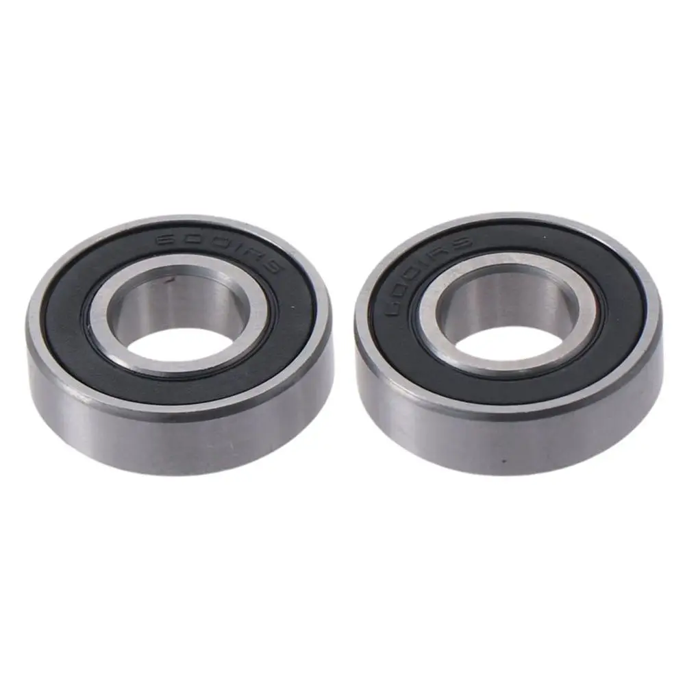 2pcs Z1 Noise Level Deep Groove Ball Bearings 12*28*8mm Chrome Steel Miniature Ball Bearing Pre-lubricated 6001RS