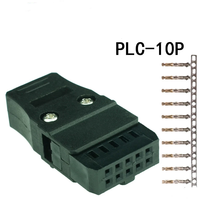 5 Sets PLC-20 Steckverbinder PLC-10P 20P 26P 34P 40P 50P Hornstecker MIL-Stecker – Detail 2