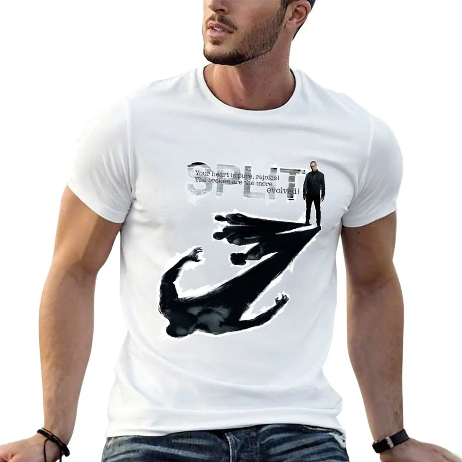 The Broken Are The More Evolved T-Shirt No Iron Casual Short Sleeve Top