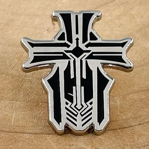 Azur Lane Faction Badge Iron Blood Logo Lapel Pin Game Peripheral Gamer Cosplay Gift Novelty Fun Backpack Decorative
