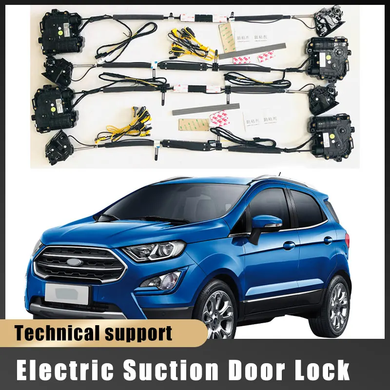 

Smart Auto Car Electric Suction Door Lock for Ford Ecospor 2015- Automatic Soft Close Super Silence Self-priming Door