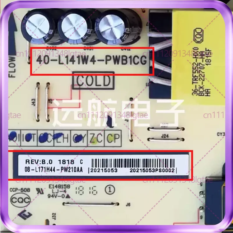 New for TCL 55P3 55P3F 55N3G Power Board 40-L141H4-PWG1CG08-L141HA2-PW220AA