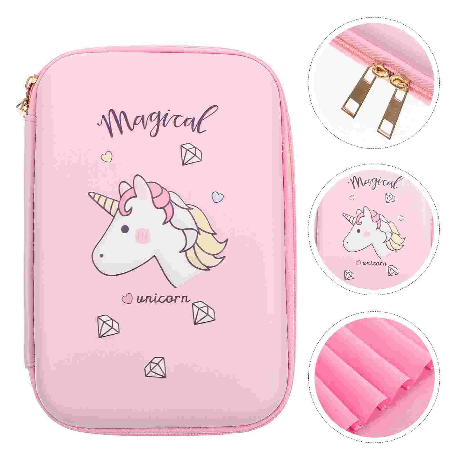 Stationery Box Pencil Case Large Capacity Pouch Student Storage Bag Eva Makeup Adorable Multi-function