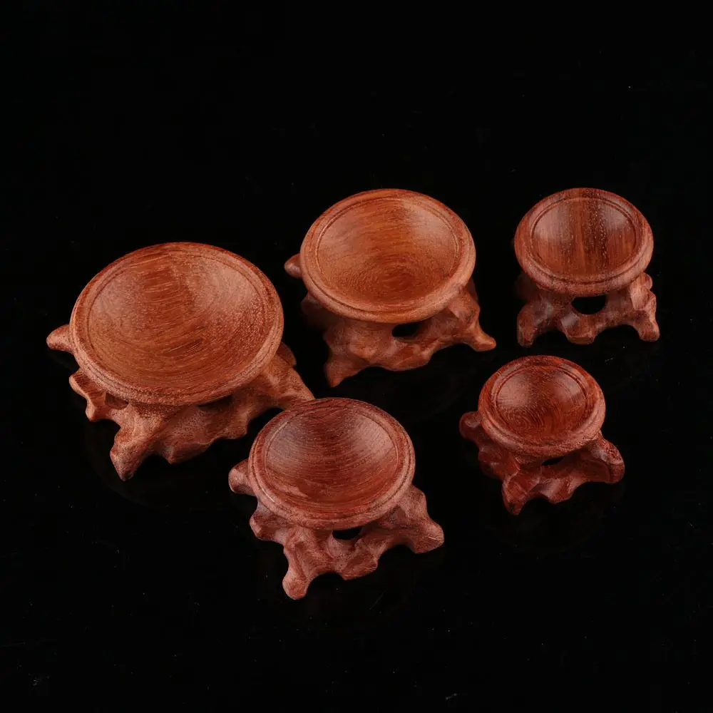 Durable Sphere Stone Decor Acid Branch Wood Crystal Ball Holder Home Decoration Branch Base Display Stand